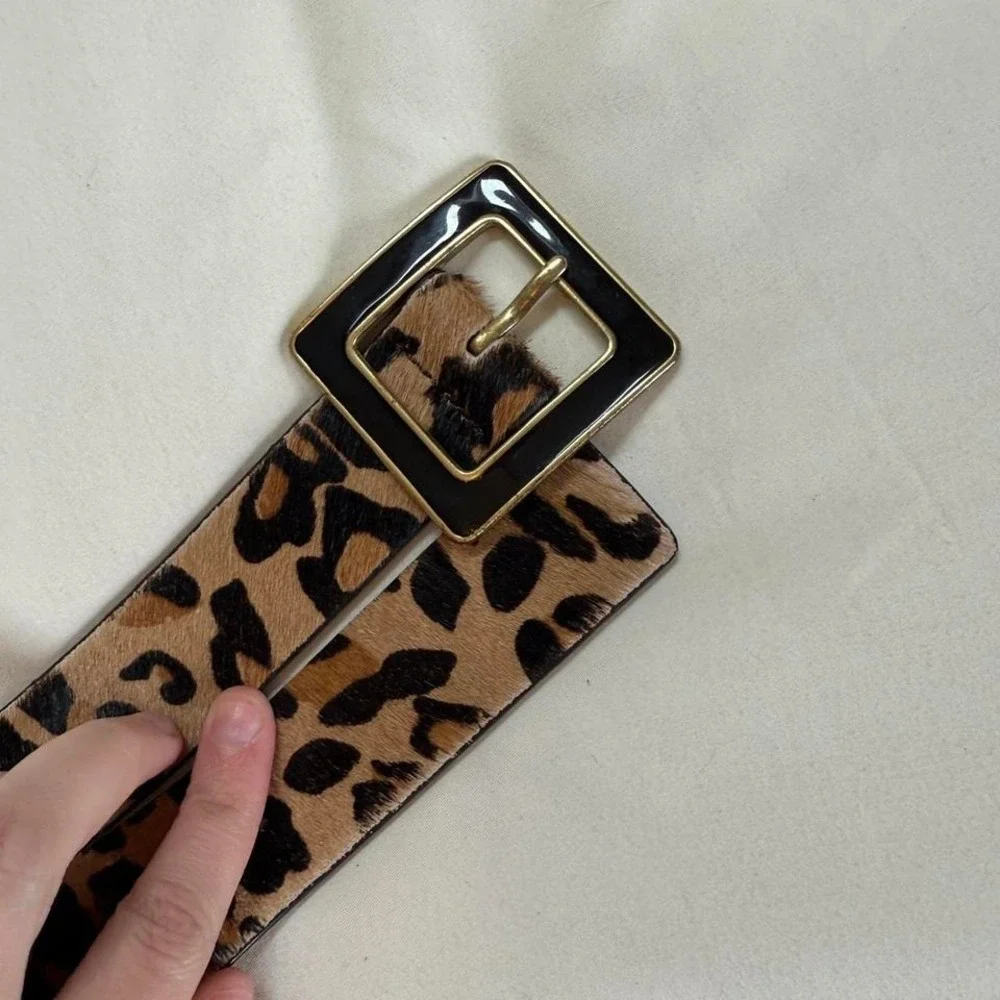 Nike‎ West cheetah print belt